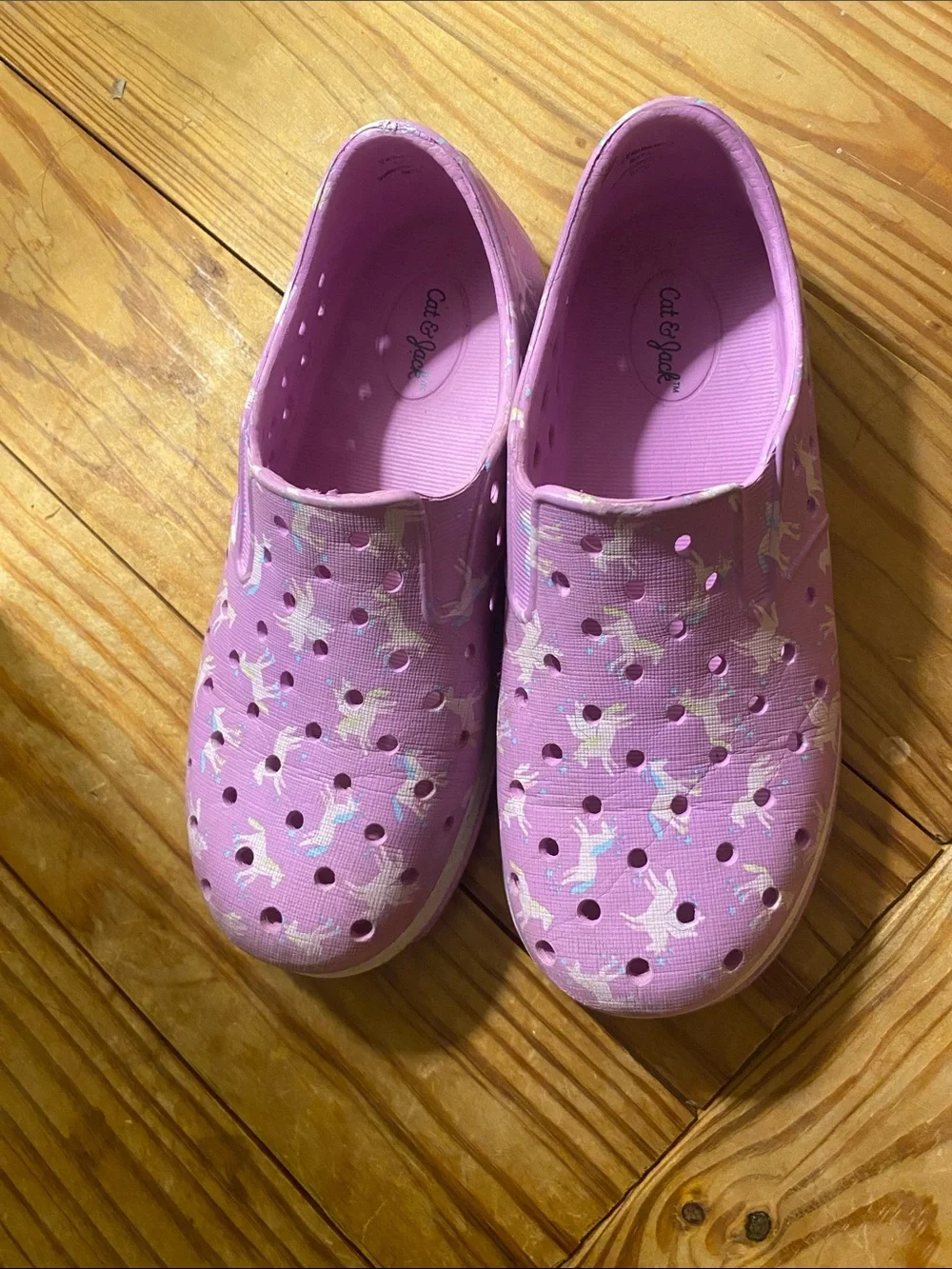 Cat & Jack Pink Unicorn Slip-On Water Shoes